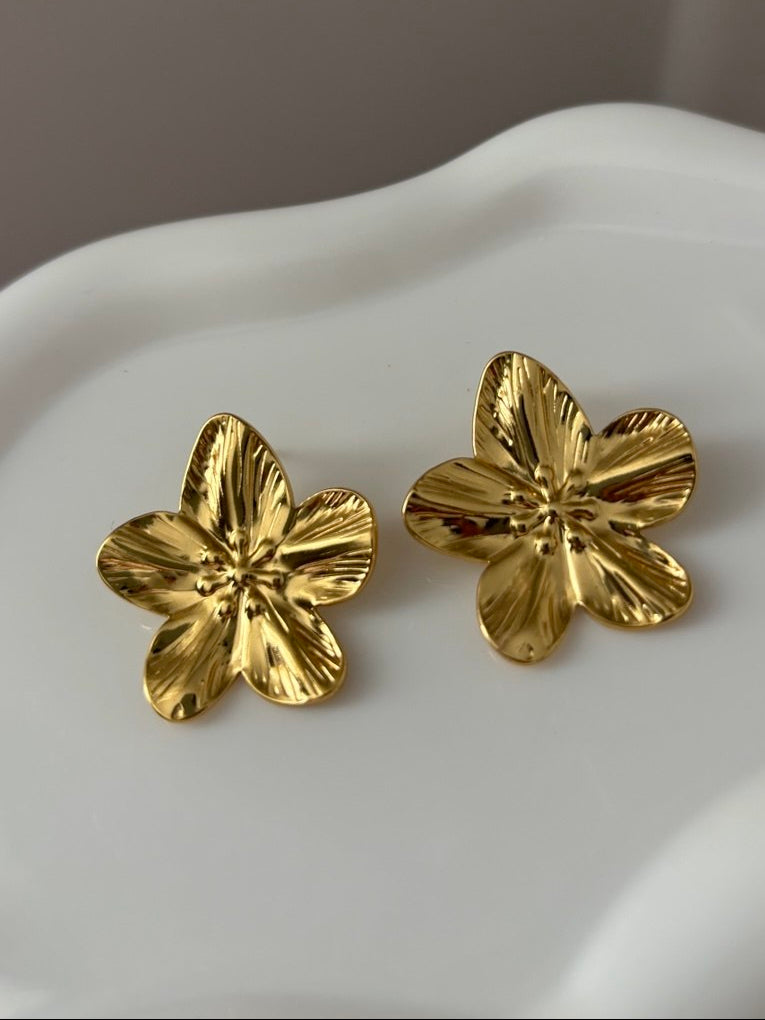 Golden Bloom Earrings