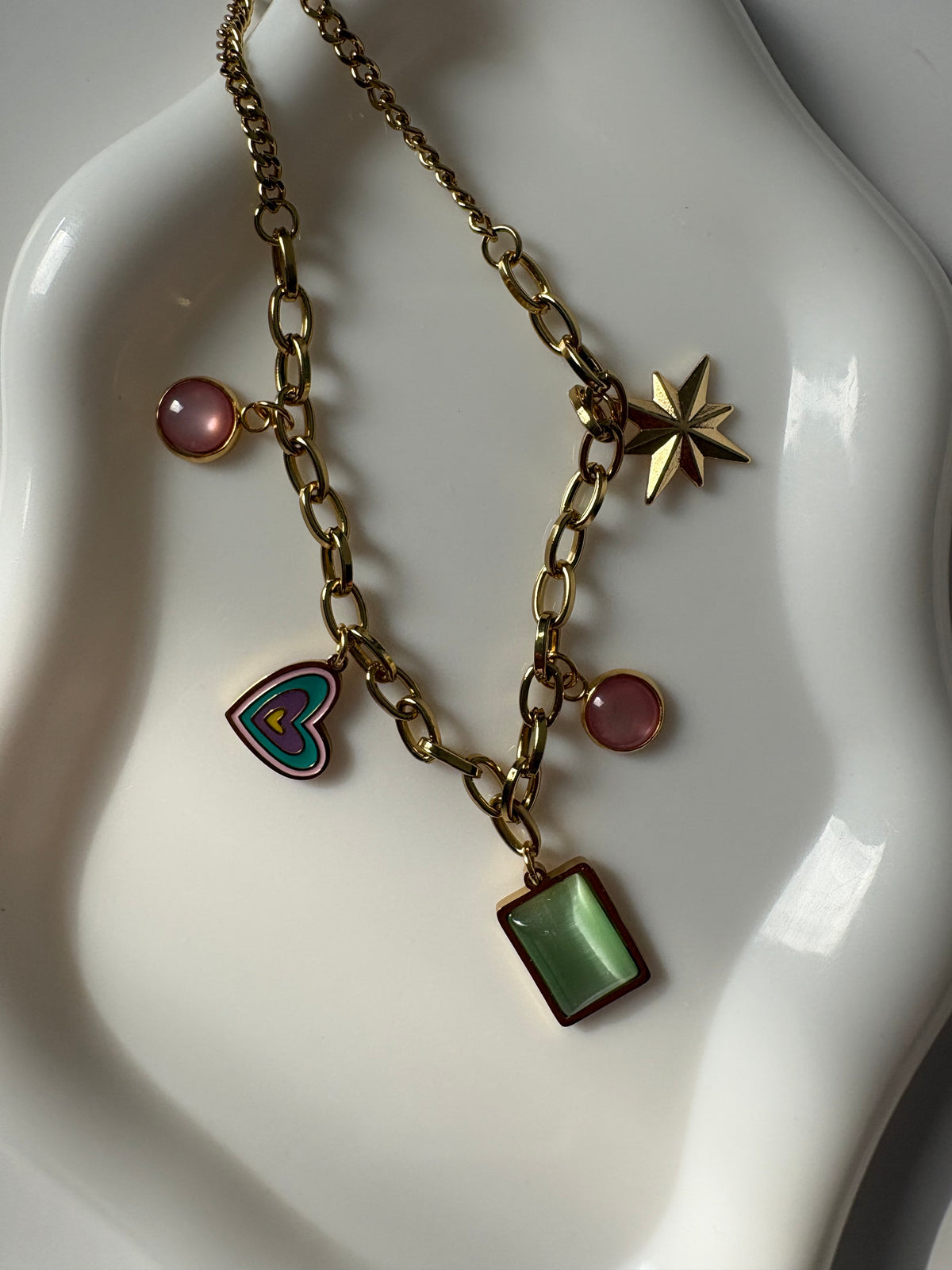 Multi-Charm Necklace