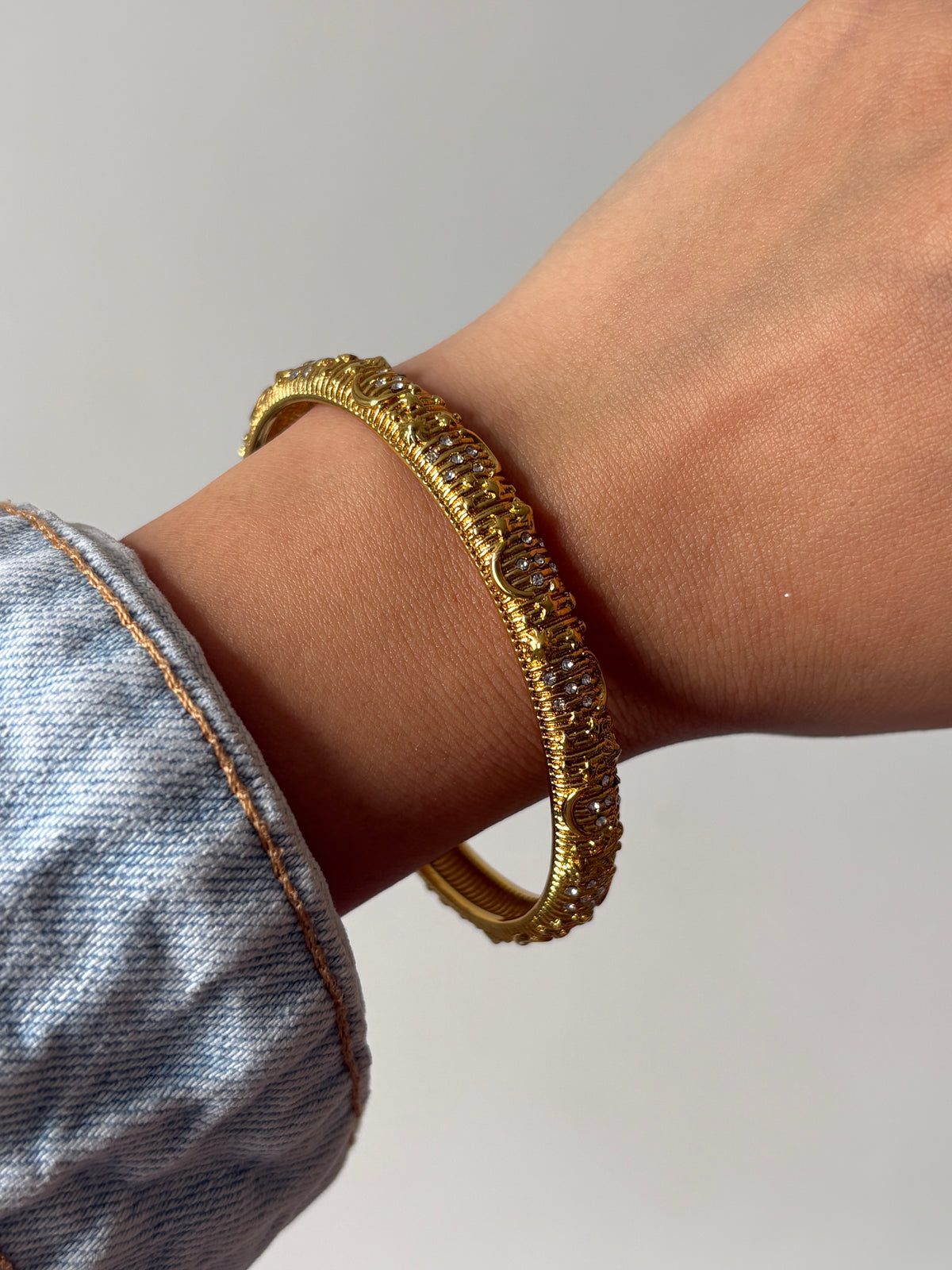 Crystal Cuff Bracelet