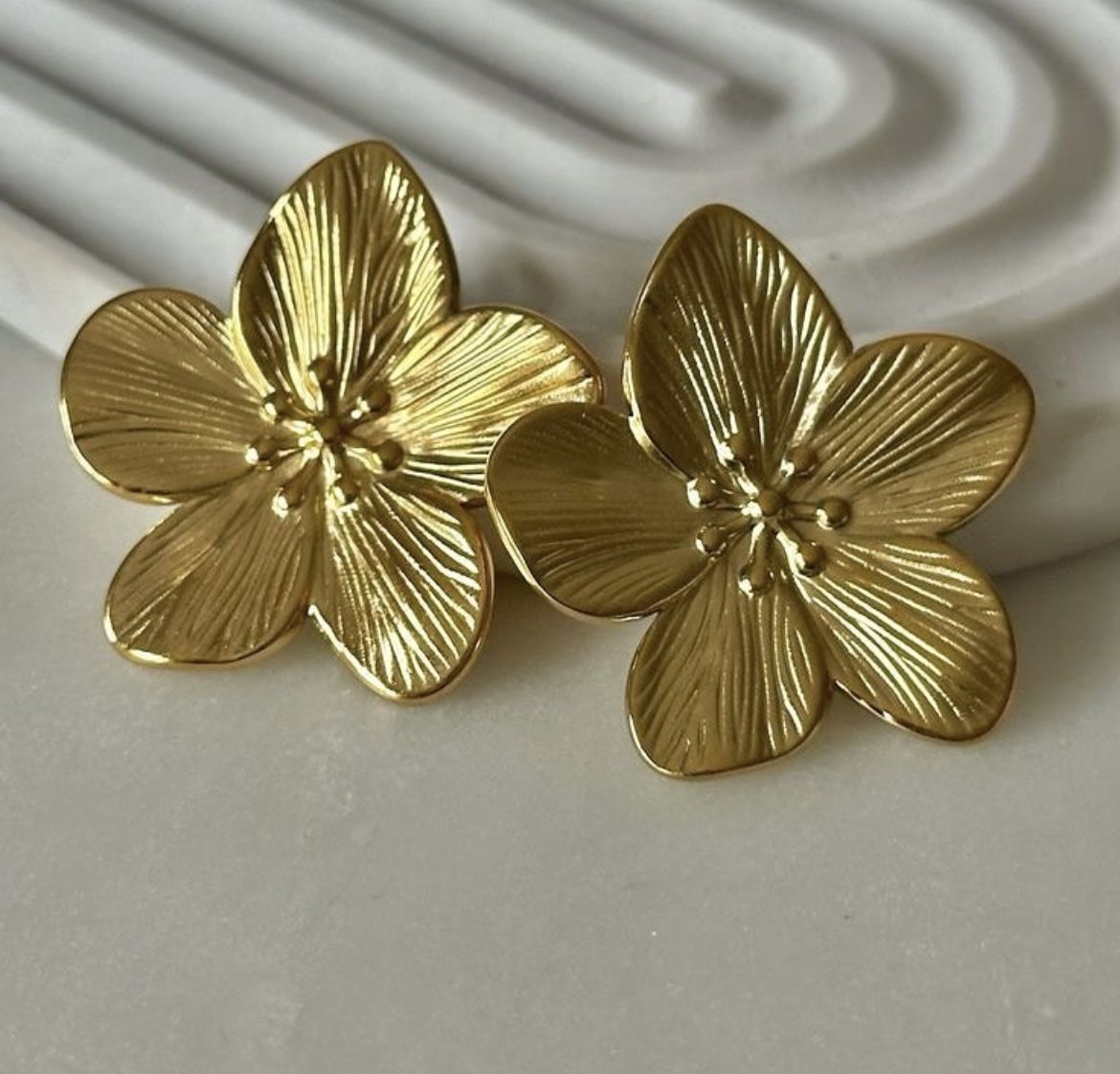 Golden Bloom Earrings