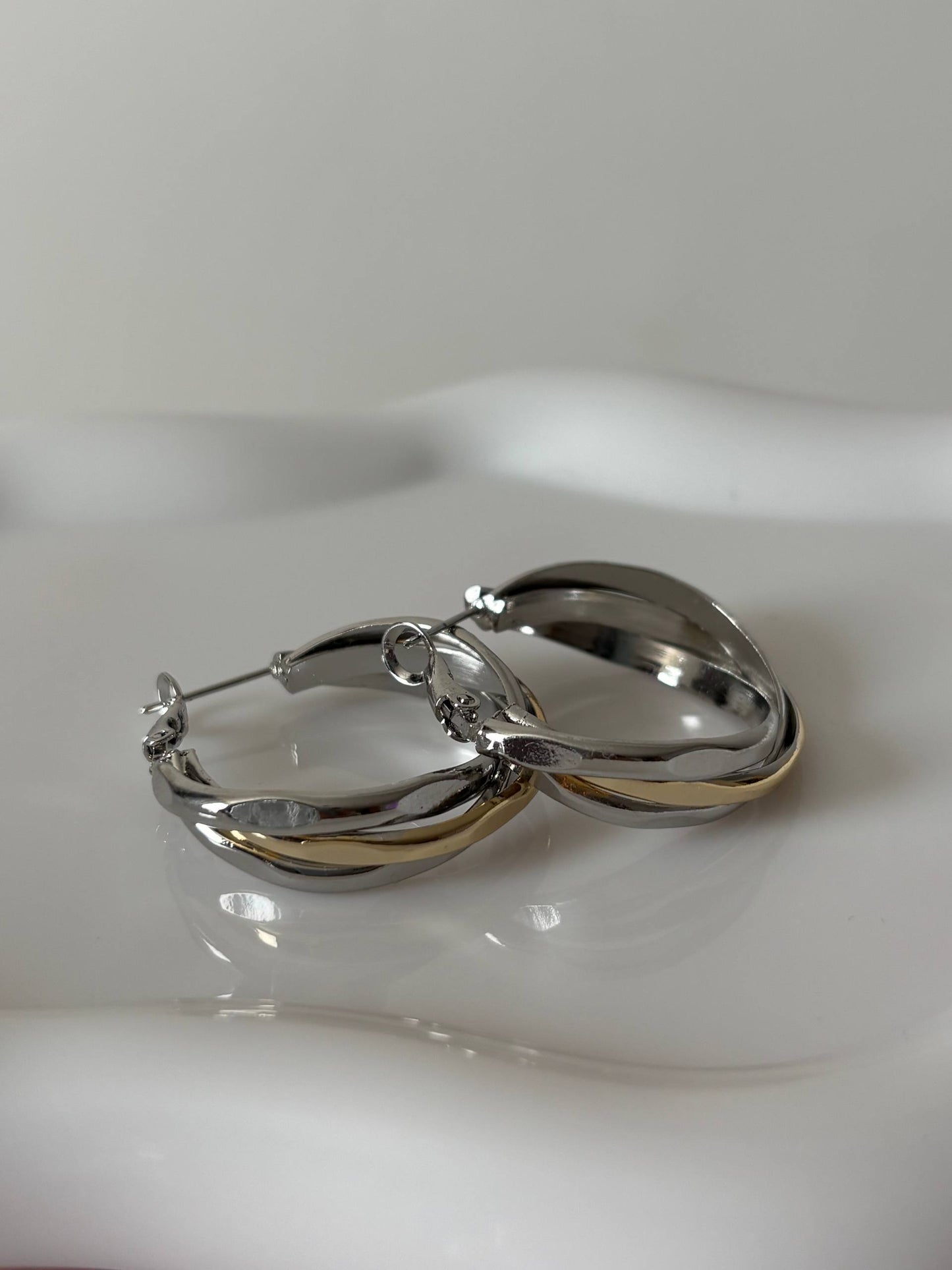 Twist Hoop Earrings