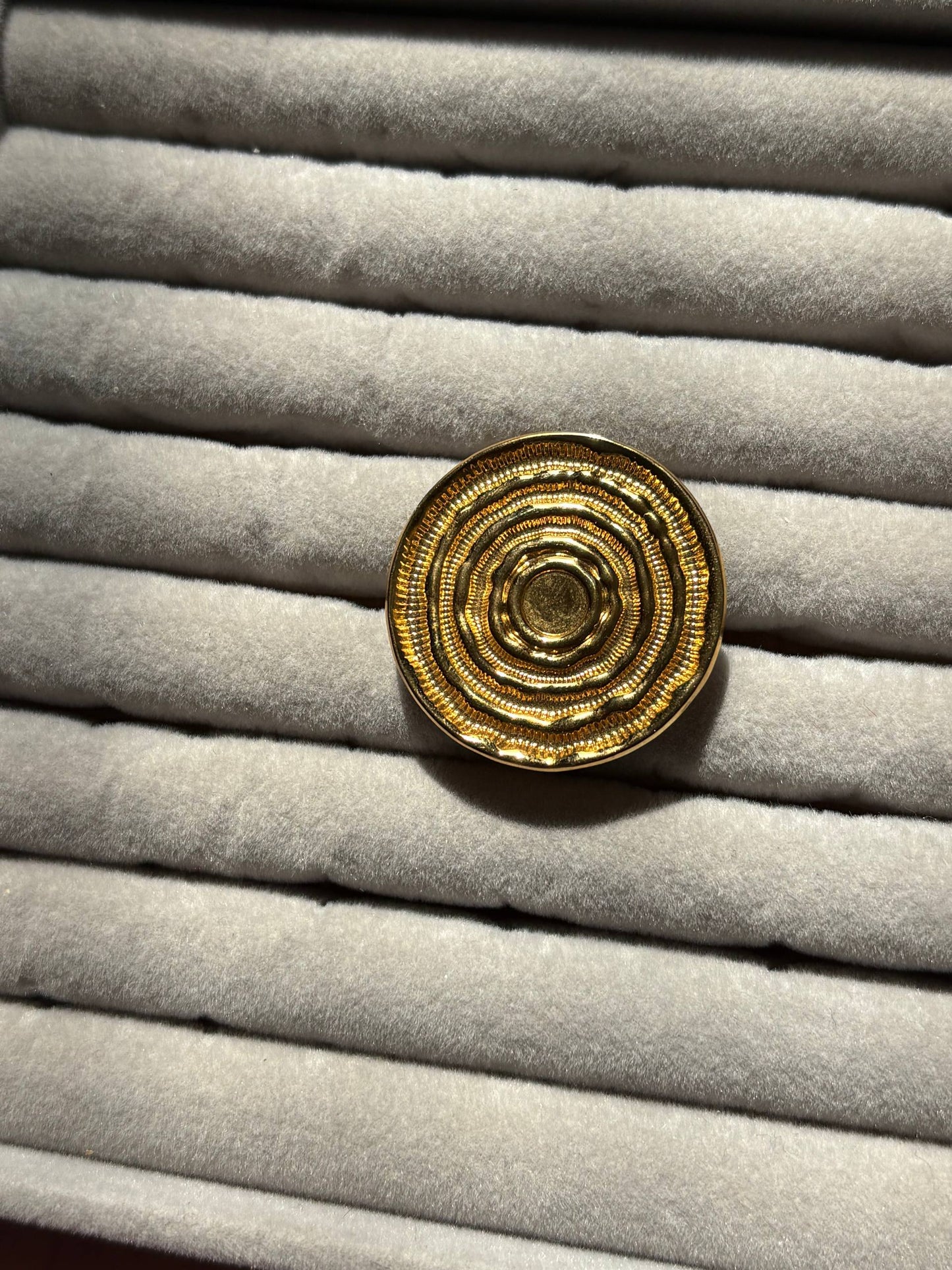 Antique Gold Statement Ring
