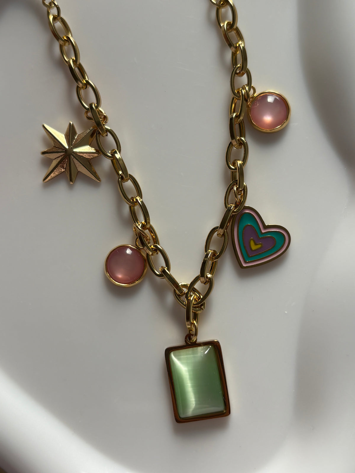 Multi-Charm Necklace