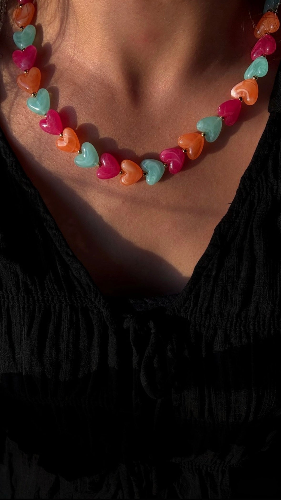 Candy Hearts Necklace