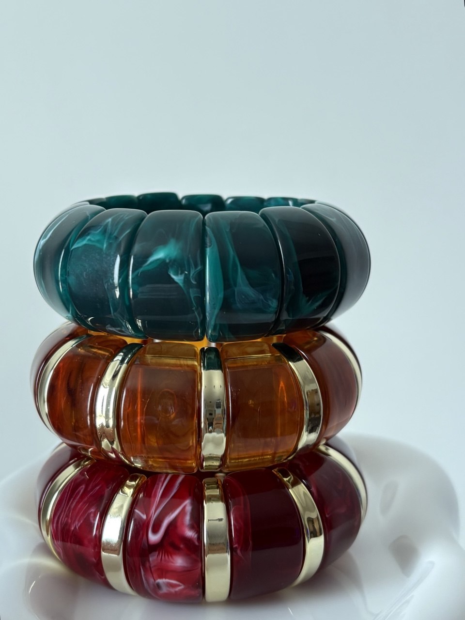 Chunky Elastic Bangles