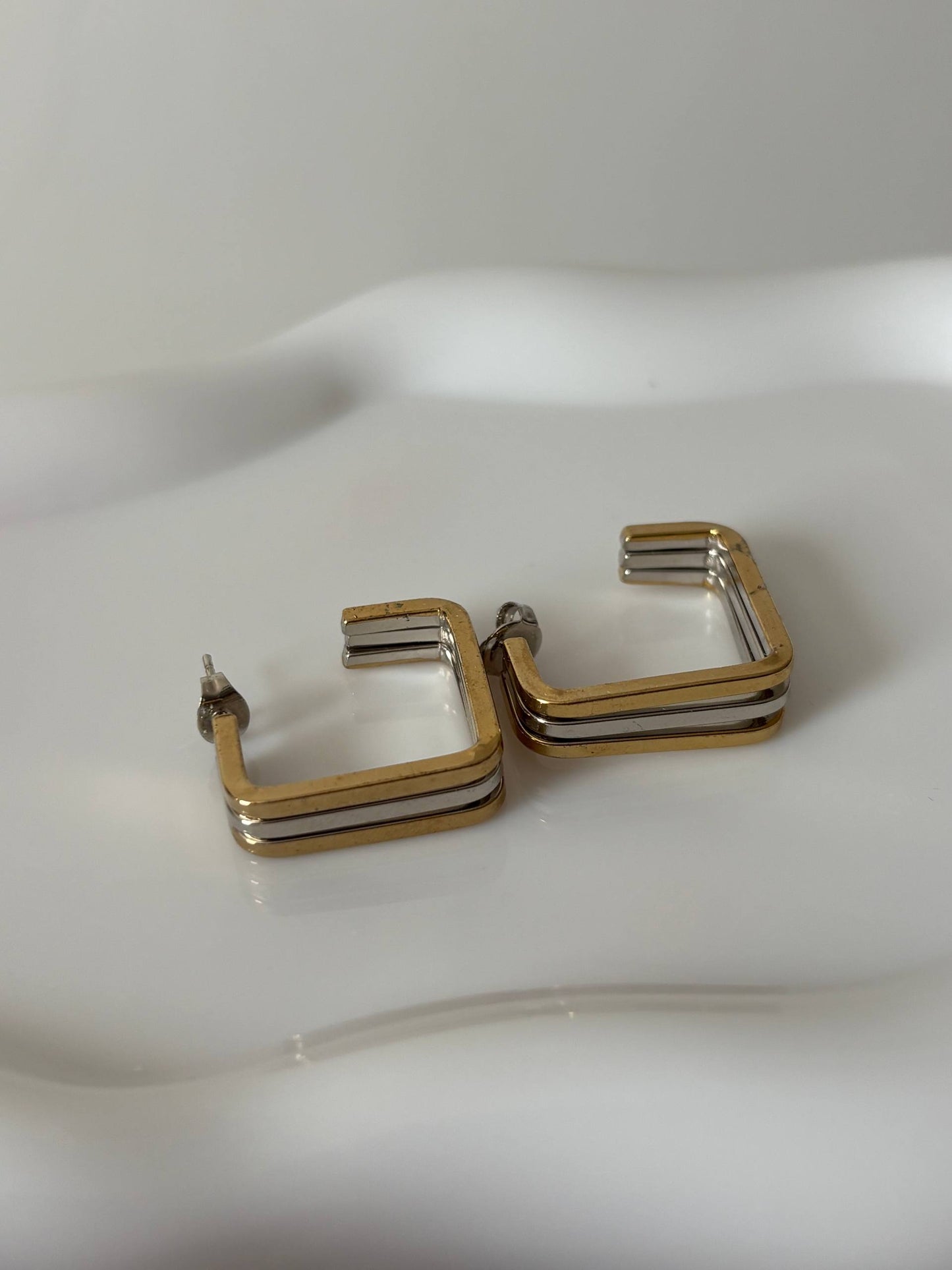 Square Hoop Earrings