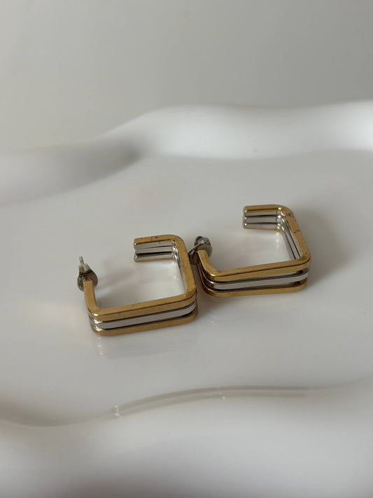Square Hoop Earrings