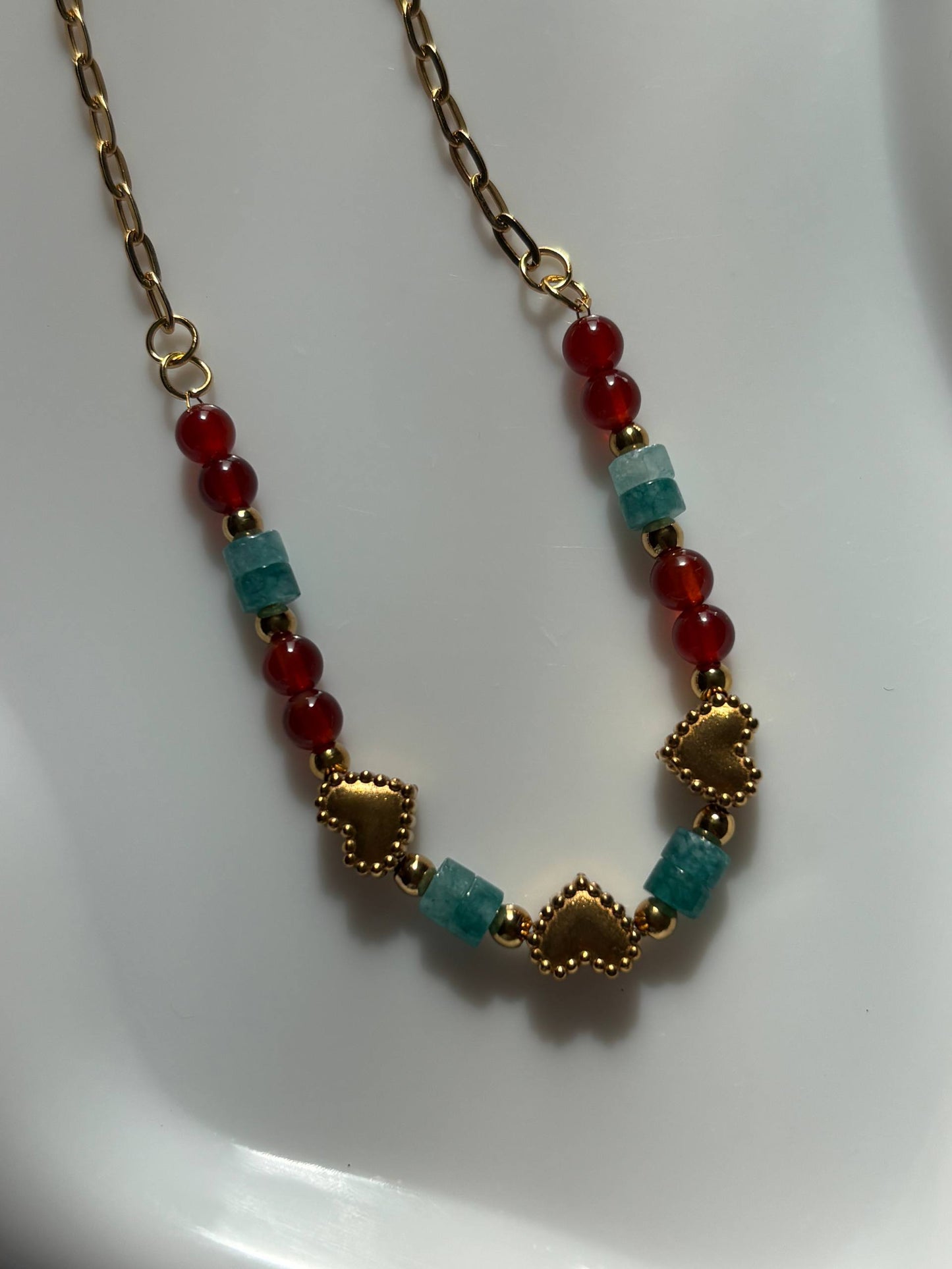 Terra Hearts Necklace
