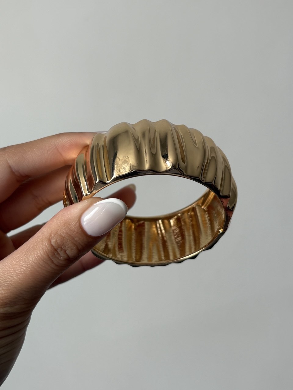 Chunky Gold Bangle