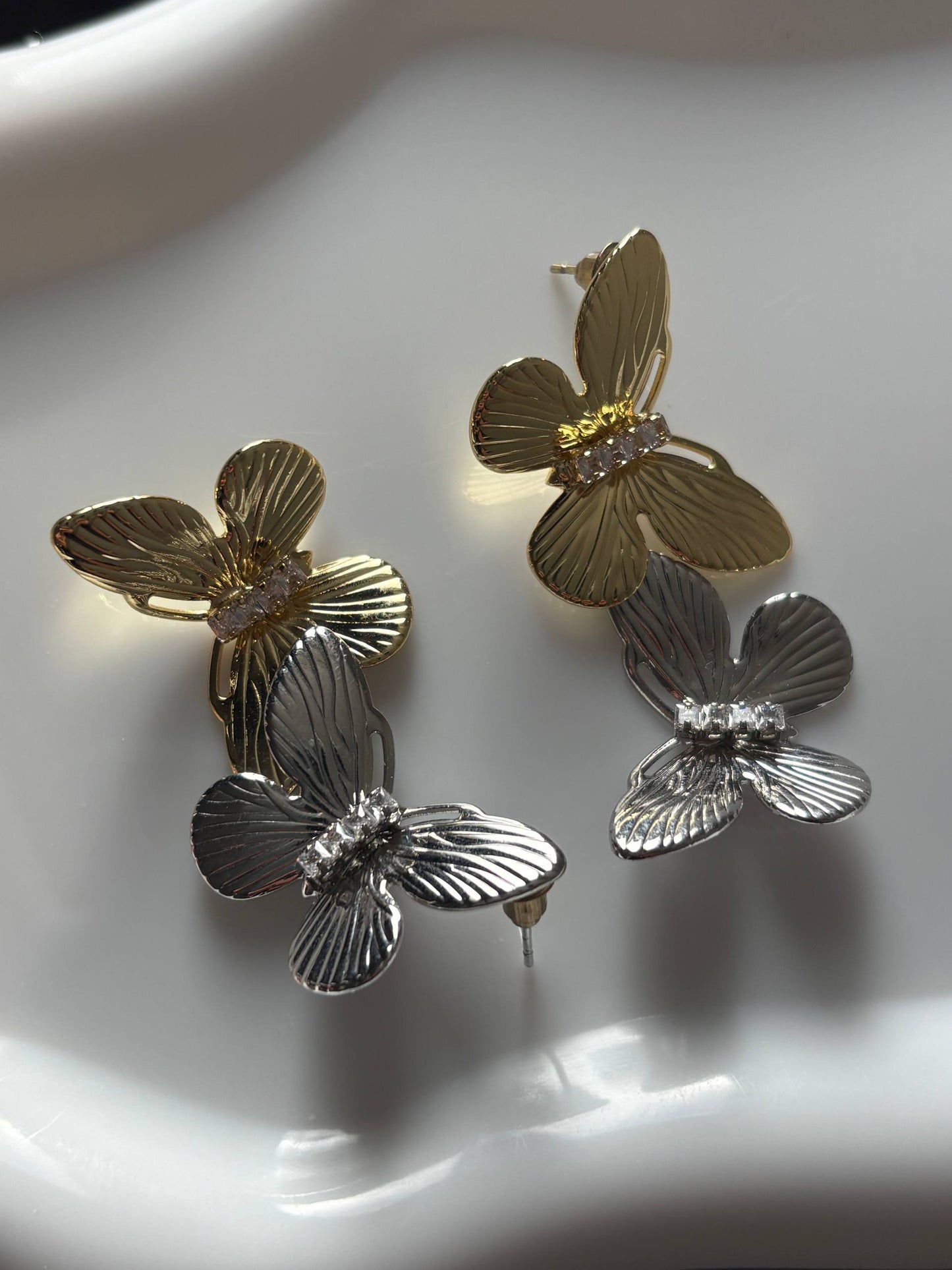 Butterfly Drop Earrings