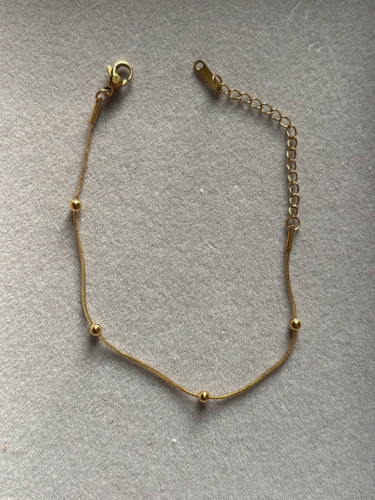 Dainty Gold Bead Chain