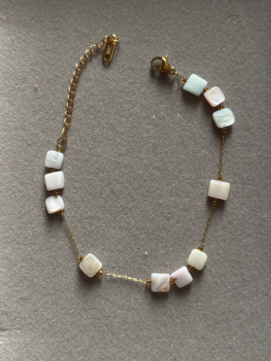 Pearl Square Bracelet